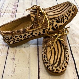 🚨FINAL$DROP🚨Animal print sperrys